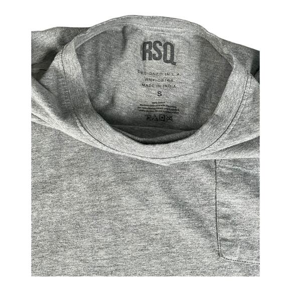 40's & Shorties Black Medium & RSQ Gray Small  Two Pack T-Shirts 100% Cotton Men - Picture 10 of 12